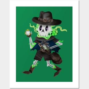 Small Skeleton Posters and Art